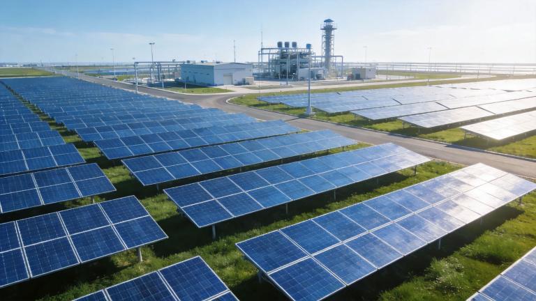 新能源电站集中监控场景图